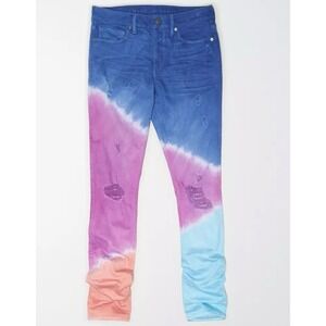 NEW American Eagle AE x Young Money Men's Multi Color Flex Skinny Jeans 38x32